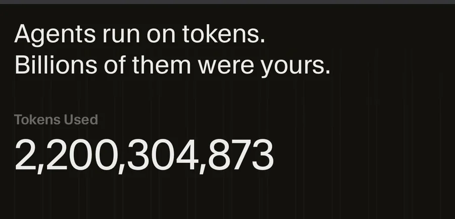 Cursor: 2.200.304.873 tokena